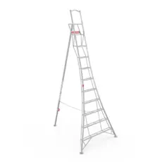 5060139340977 1 Henchman Rear Leg Adjustable Tripod Ladder 12ft.webp